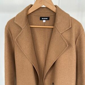 NADAM Classic Cashmere Blended Camel Jacket sz MD
